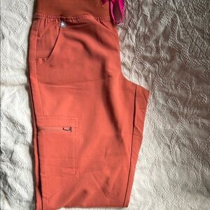 Orange Cargo Pants